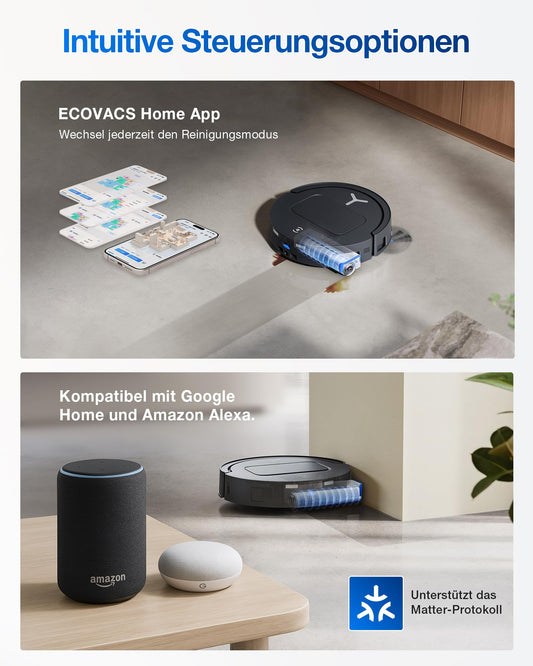 ECOVACS DEEBOT T80 Omni Saugroboter mit Wischfunktion