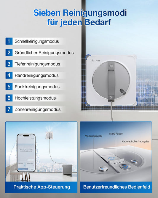 ECOVACS DEEBOT T80 Omni Saugroboter mit Wischfunktion